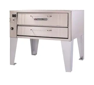 Bakers Pride 451 66" Gas Pizza Deck Oven, Single Deck