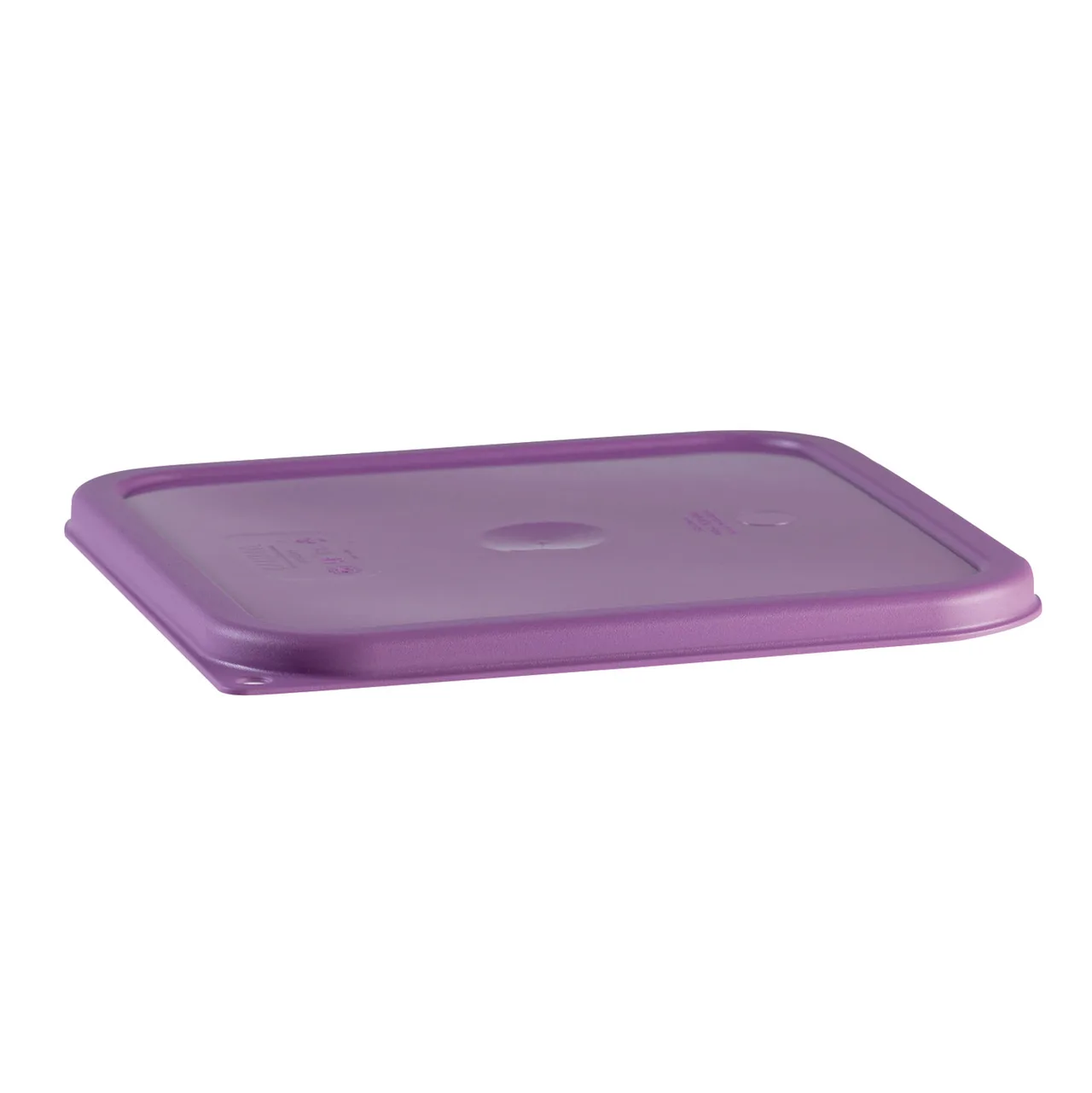 Cambro SFC6SCPP441 Food Pan Seal Cover for 6-qt & 8-qt CamSquare Containers, Purple Plastic, NSF