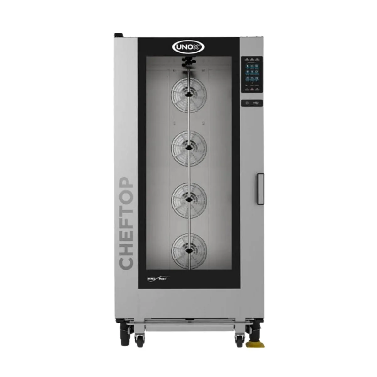 Unox XAVL-2021-GPRS Full Size 20 Pan Gas Combi Oven w/ MIND.Maps Plus, Touchscreen, 307.093 BTU