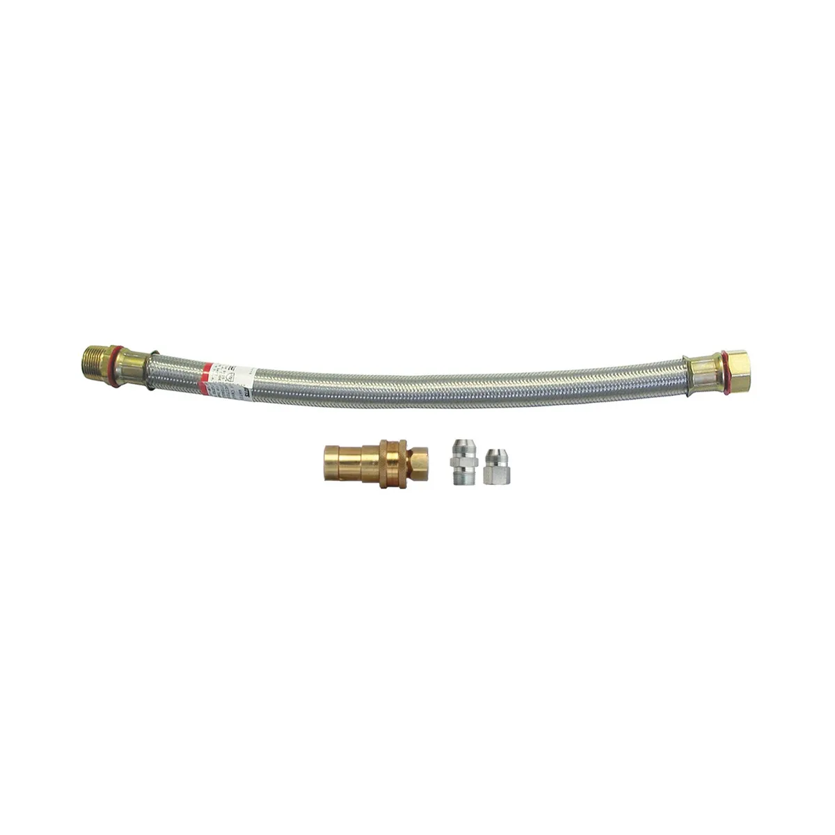 Dormont W75B2Q24 Hi-Psi® Water Connector Hose, 3/4" Dia. x 24" L / S. Steel Braided Exterior