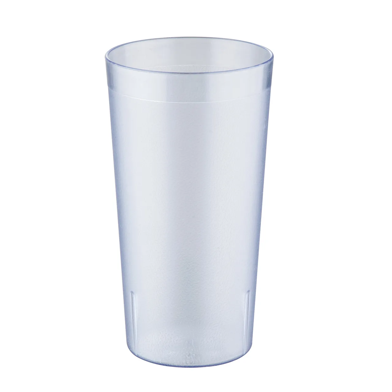 CAC China BVPT-32BL - 32 oz (1 Qt) Blue SAN Plastic Tumbler, Stackable, Dishwasher Safe - 1 Dozen