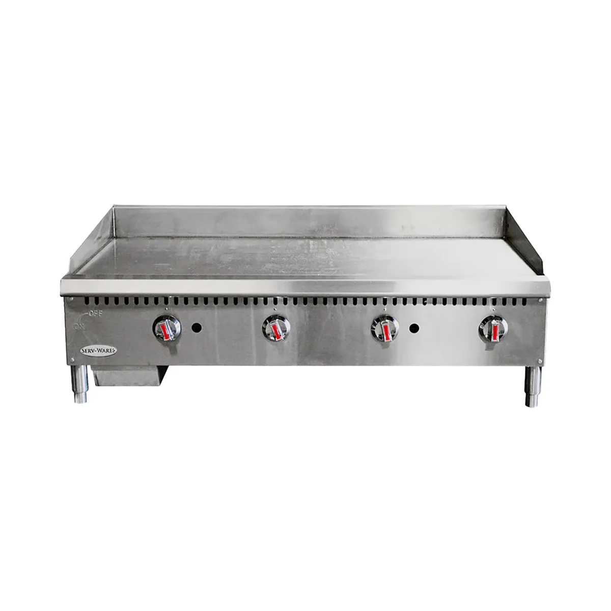 Serv-Ware SMGS-48-LP 52" Countertop Gas Griddle