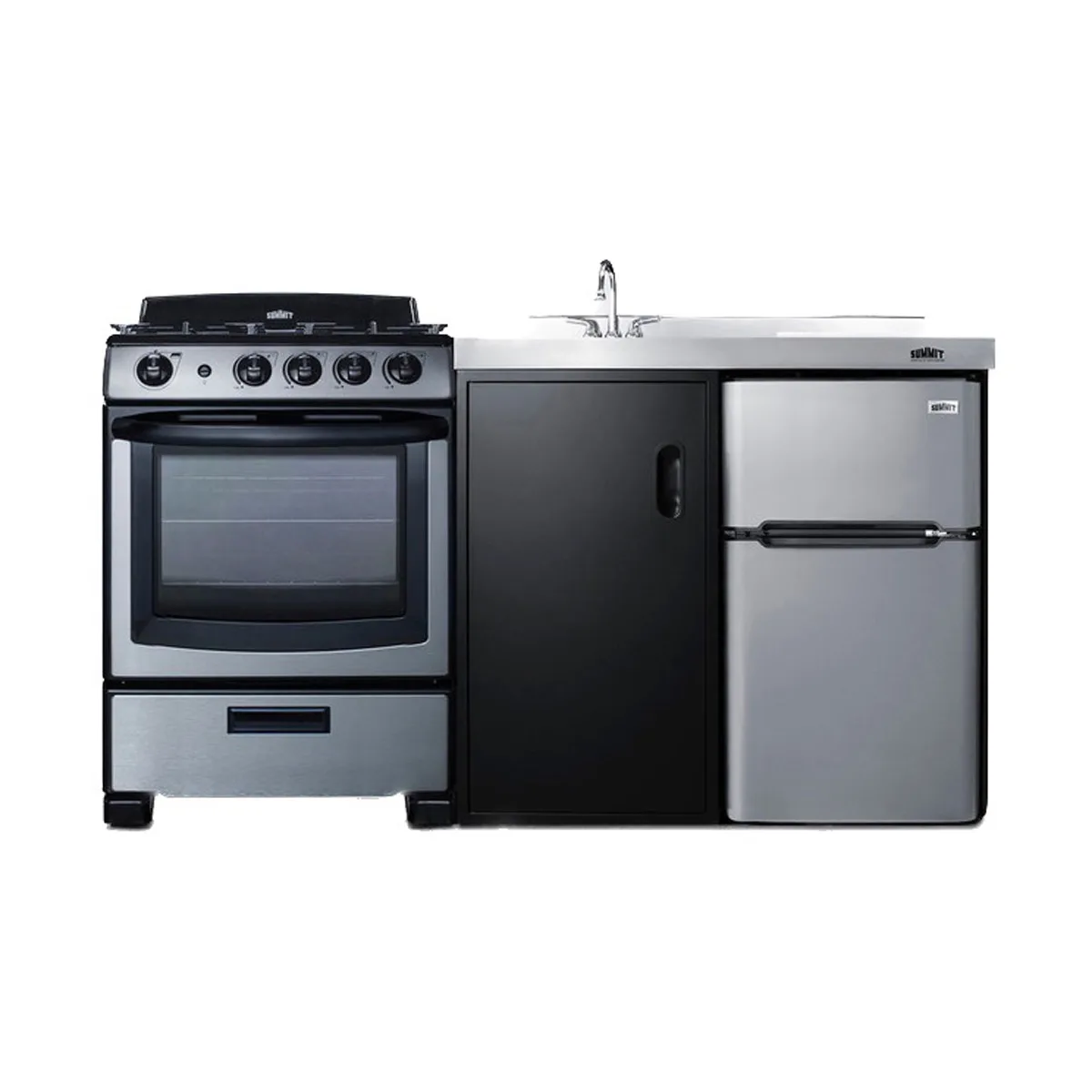 Summit ACK63GASBSS All-In-One Combination Kitchenette