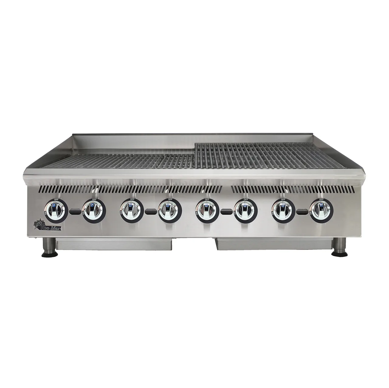 Star 8148RCBB 48" Countertop Gas Radiant Charbroiler w/ (8) Burners, 160.000 BTU