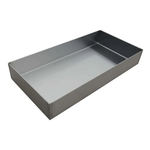 Omcan USA 43499 Tapered Bun and Sheet Pan, 6" x 15", Solid 18-Gauge Stainless Steel, Dishwasher Safe