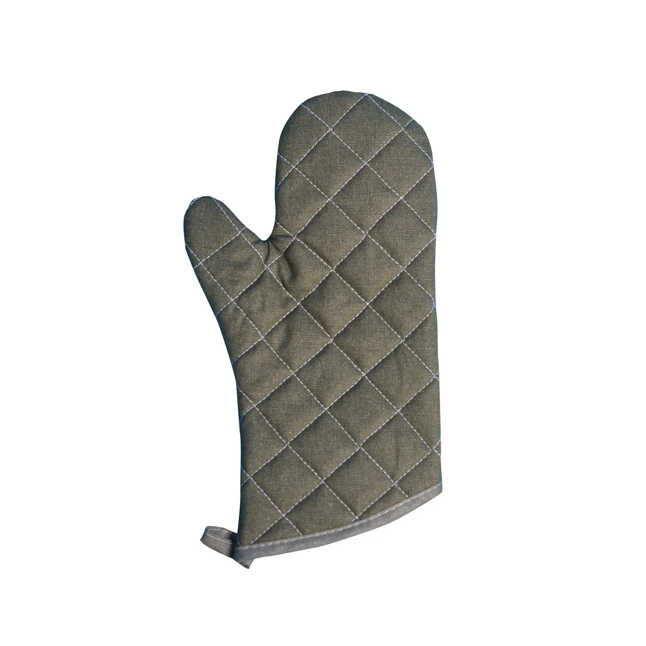 CAC China OMF2-13F Oven Mitt – 13" Uncoated 100% Cotton, Flame‑Resistant to 400°F (205°C), Textile