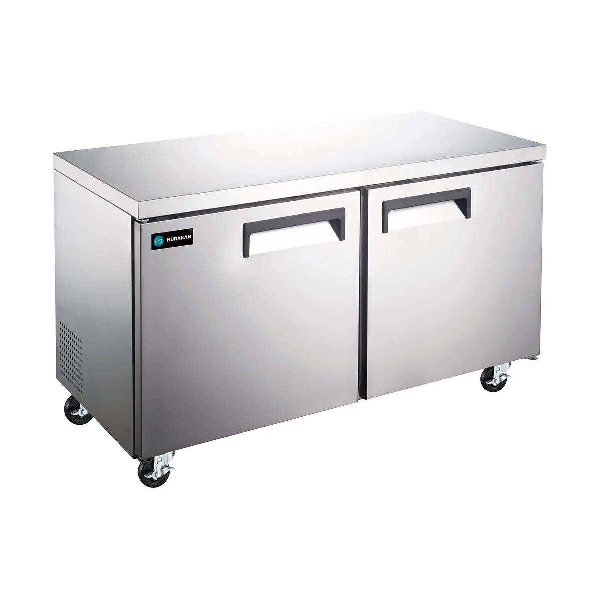 Hurakan HKN-UC36F2C 36" 2-Door Undercounter Freezer, Stainless Steel, 9.68 cu. ft.