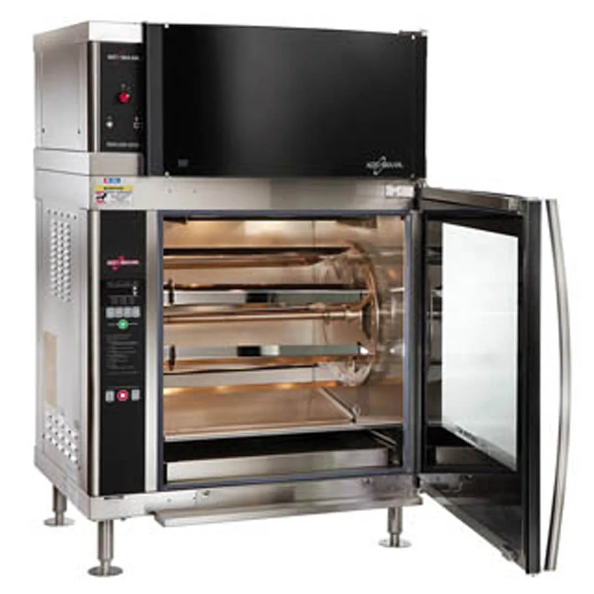 Alto-Shaam AR-7EVH-SGLPANE Rotisserie Oven, with Ventless Hood, Electric