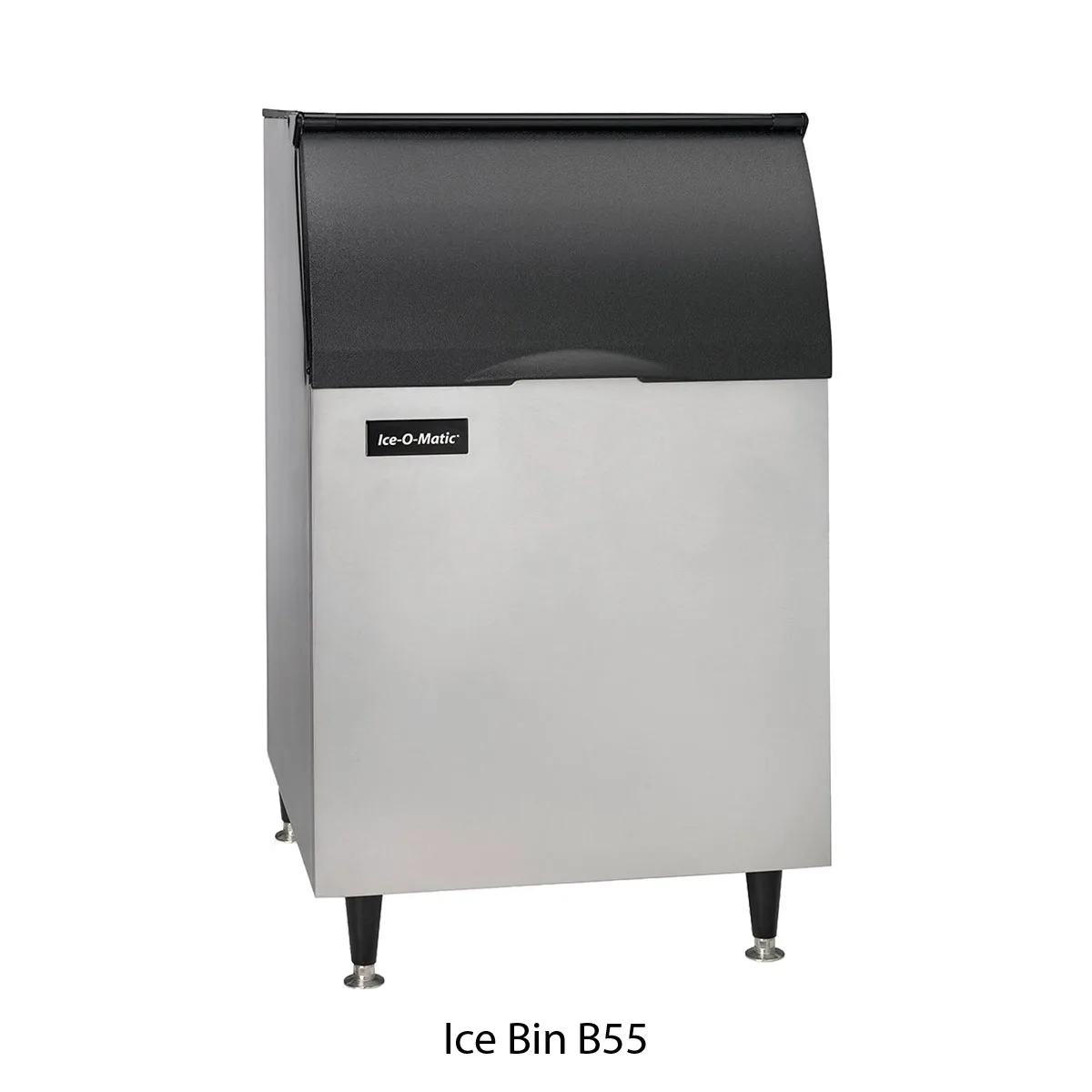 Ice-O-Matic CIM0330HA90/B55 Air Cooled Half Cube 313 lb Ice Machine with Bin, 510 lb Storage