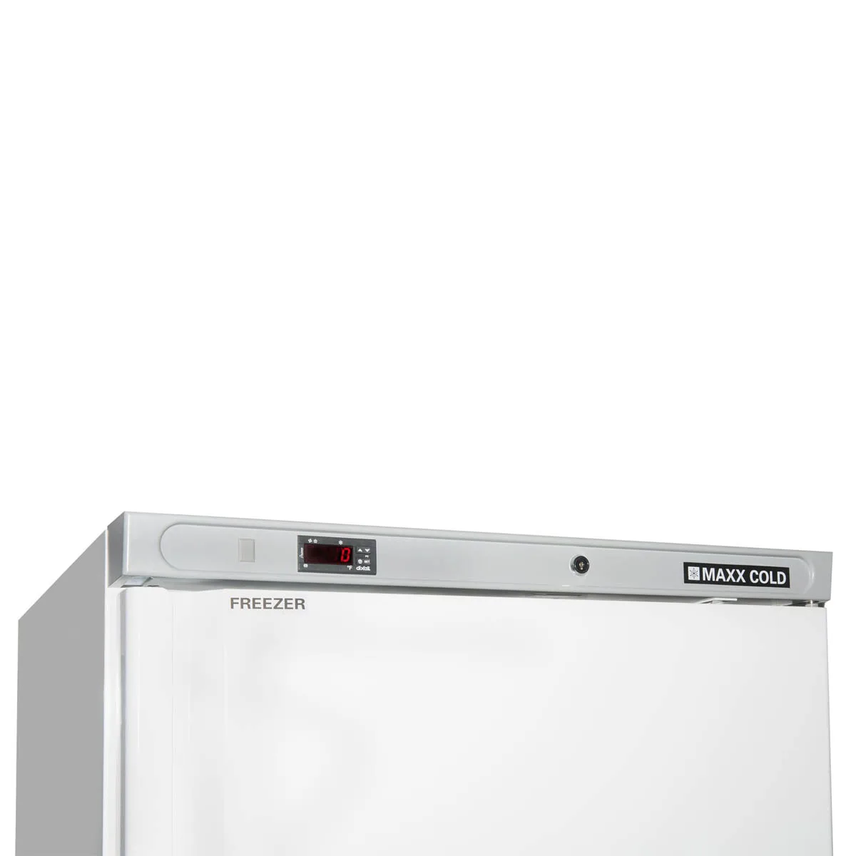 Maxx Cold MXX-23FHC 30.38" 1-Solid Door Reach-In Freezer, Bottom Mounted, 23 cu. ft., Painted Steel Exterior, Aluminum Interior