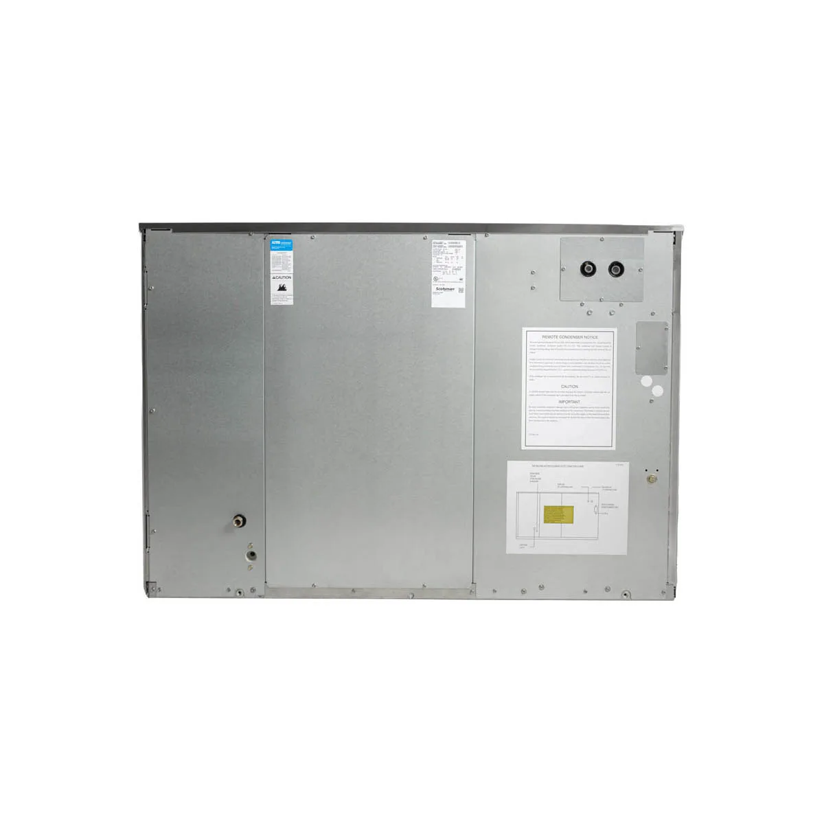 Scotsman MC2648SR-3 48" Half Cube Ice Machine Head, Remote Cooled, 2630 lb/24 hr, 208-230v/3ph