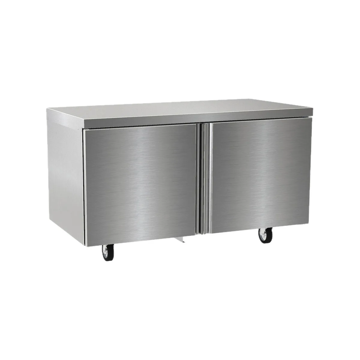 Delfield 4464NP 64" 2-Section Worktop Refrigerator w/ 2 Doors, 19.68 cu. ft.
