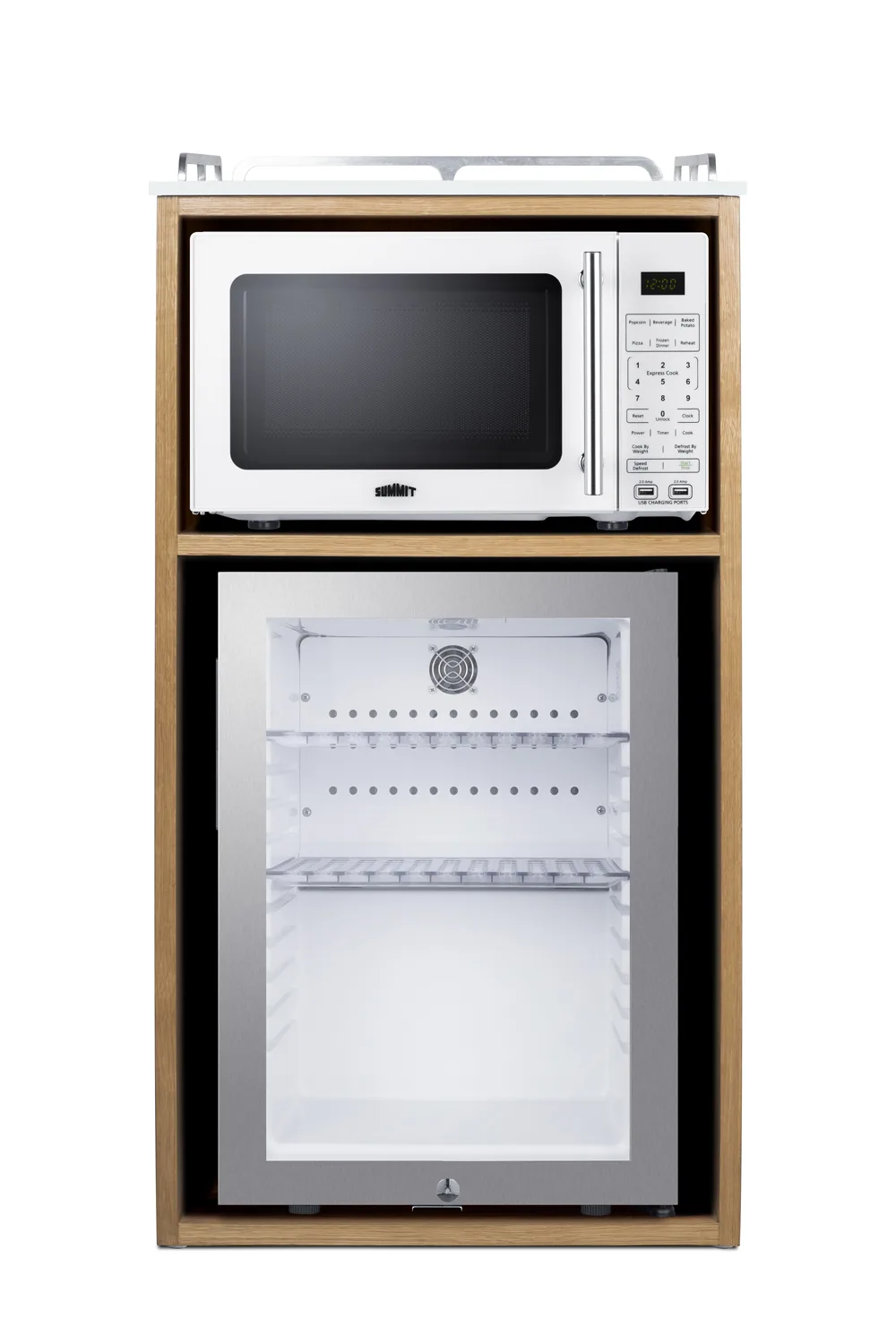 Summit QCSMW1OAKW Kitchenette