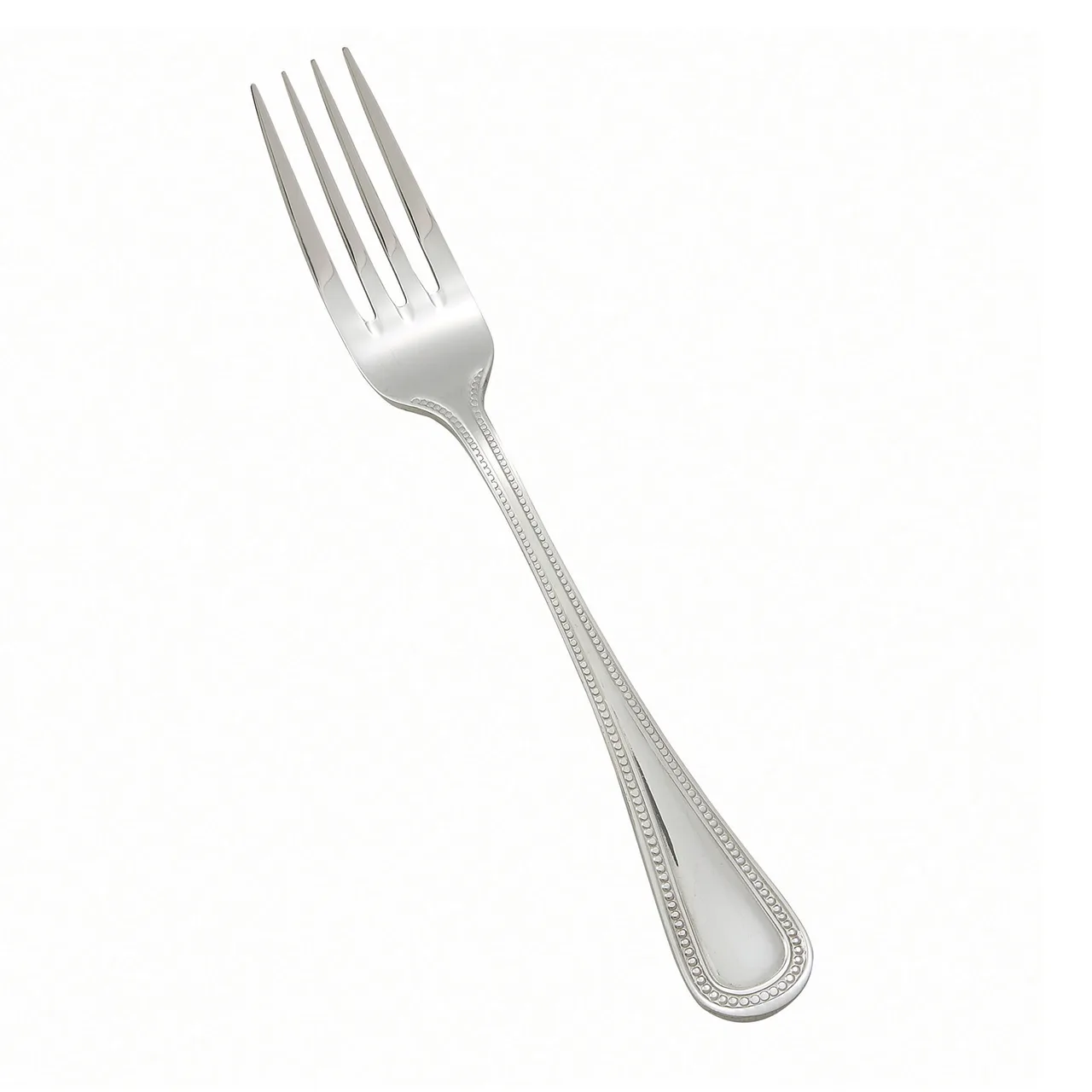 Winco 0036-11 - European Dinner Fork, 8-1/8" Pearl, 18/8 Stainless Steel 7-8" Length - 1 Dozen