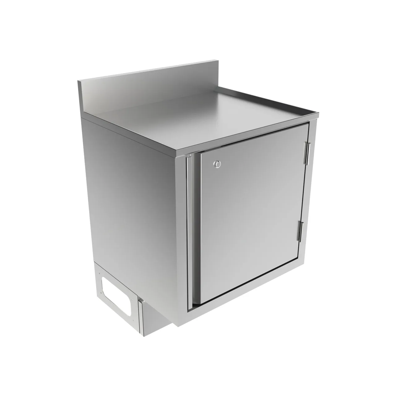 BK Resources UBC-B-21-W24HL Call Series Underbar Cabinet, Flat Top, 24"X21"