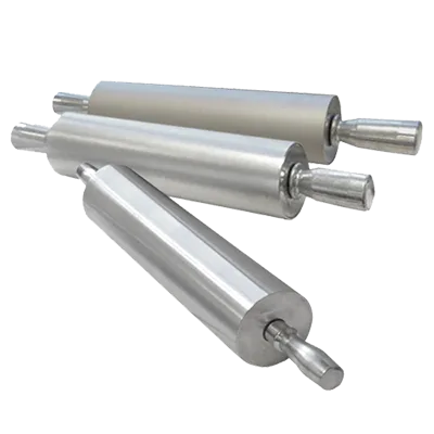 Omcan USA 27677 Rolling Pin - 15" Aluminum Construction, Professional Grade