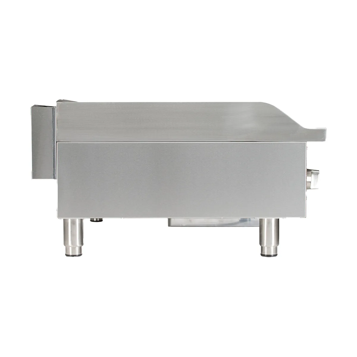 Globe GG36G 36" Countertop Gas Griddle, Manual Controls, 1" Steel Plate, 90.000 BTU