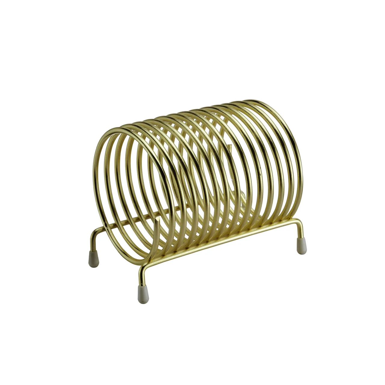 CAC China CKSP-12 Check Caddy Spiral Sugar Packet Holder, 3" Diameter, 12 Slot, Black Cherry Finish