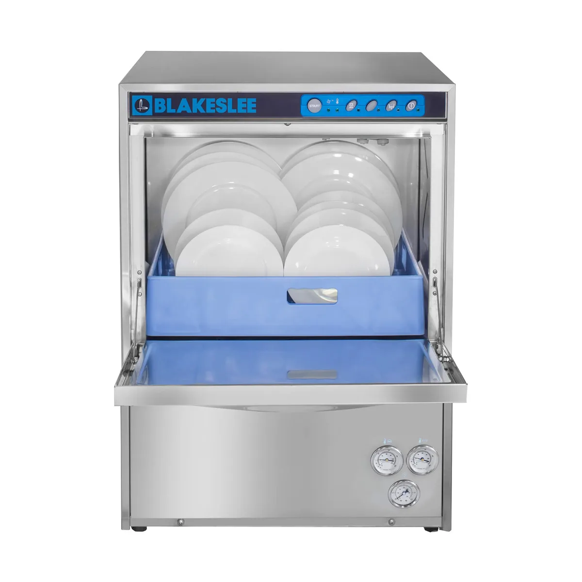 Blakeslee UC-18-3 23" Undercounter Dishwasher,20 or 30 Racks/Hr-20 Gal/Hr-High Temp w/Booster