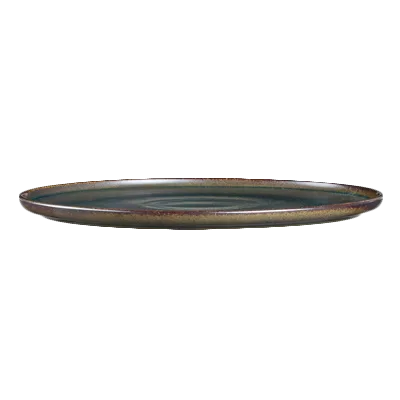 Steelite 6413MY020 Round Tray, 11.25" Wabi Sabi Slate Porcelain, Round Shape - 6/Case