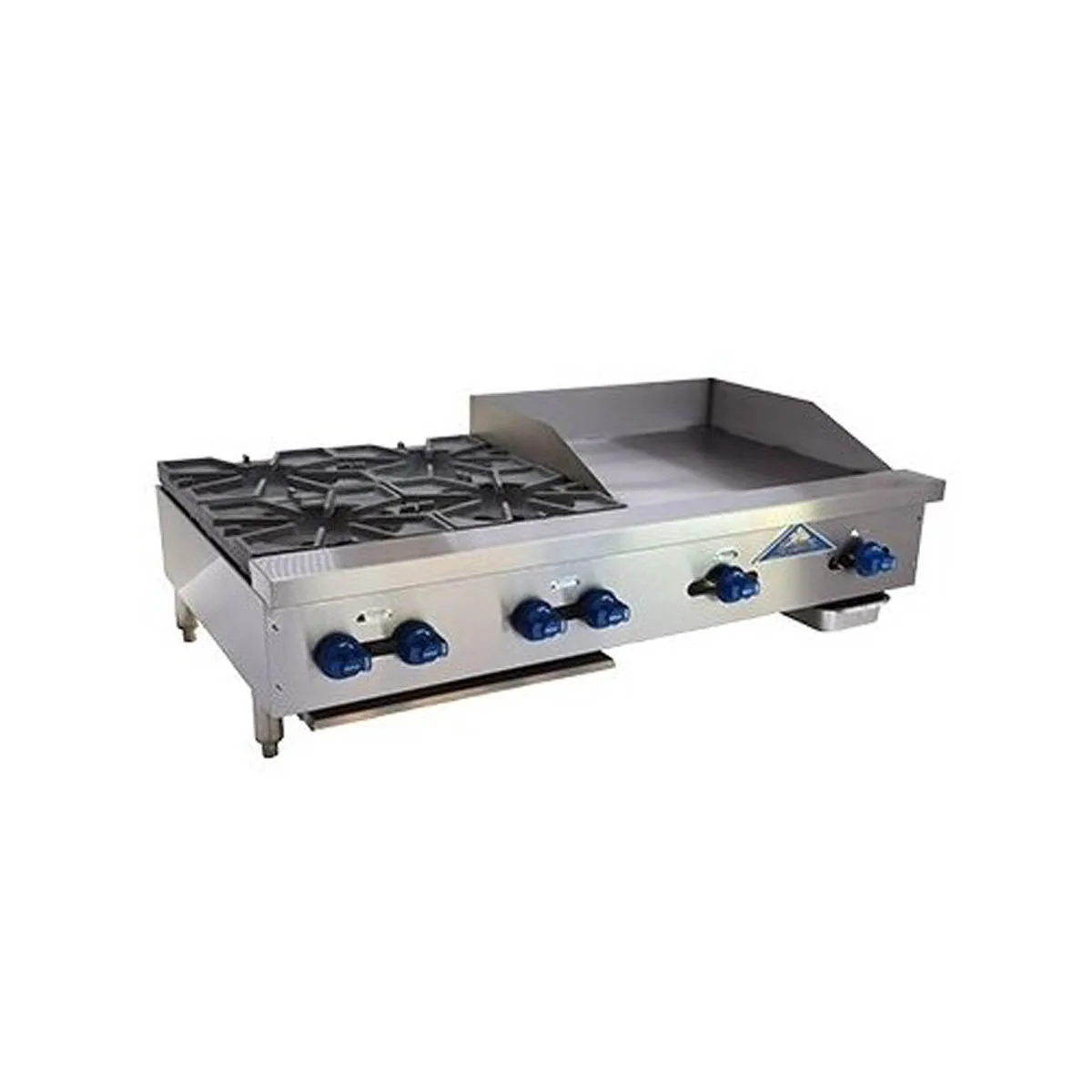 Comstock-Castle FHP60-36 60" Countertop Gas Griddle/Hotplate Combo, Manual Controls, 183.000 BTU