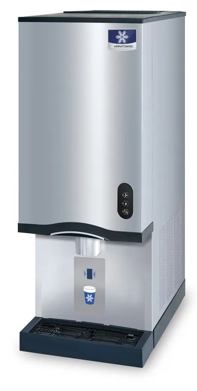 Manitowoc CNP0202A Countertop Nugget Ice & Water, 16-1/4"W, Air-Cooled, 20 lb Bin, R290