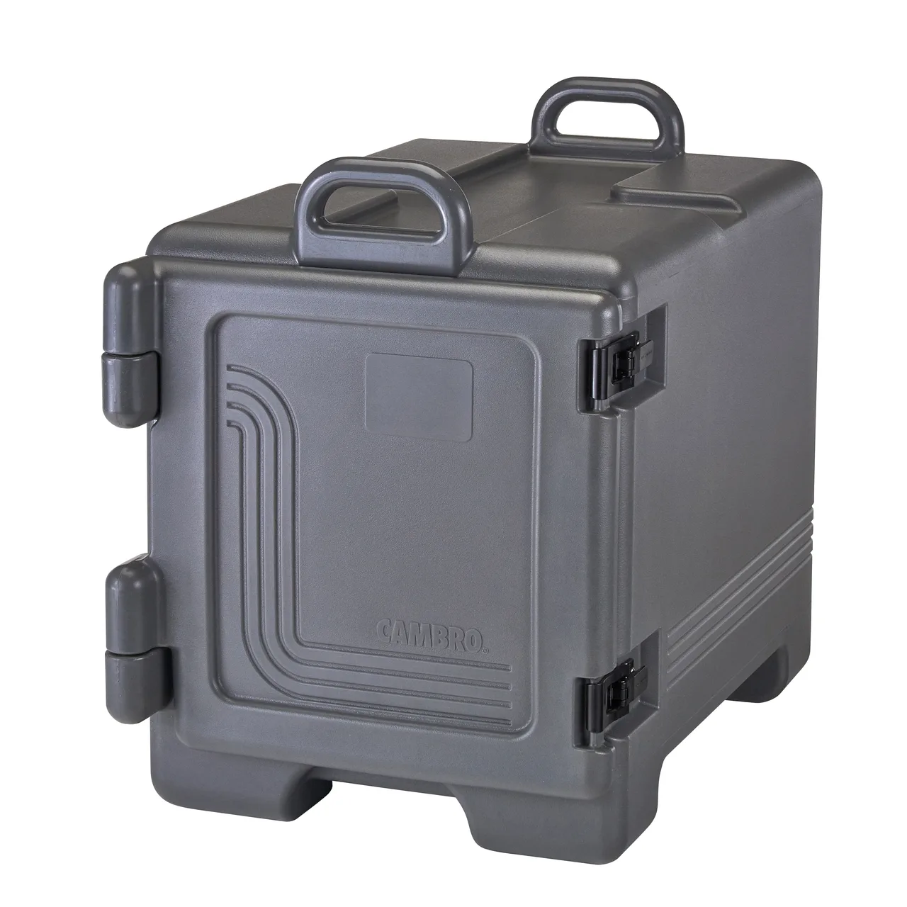 Cambro UPC300615 Ultra Pan Carrier® Insulated Food Pan Carrier, Charcoal Gray, Front Loading, (4) Pan Capacity