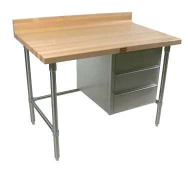 John Boos BT1S02 Baker'S Table, 60"W X 30"D
