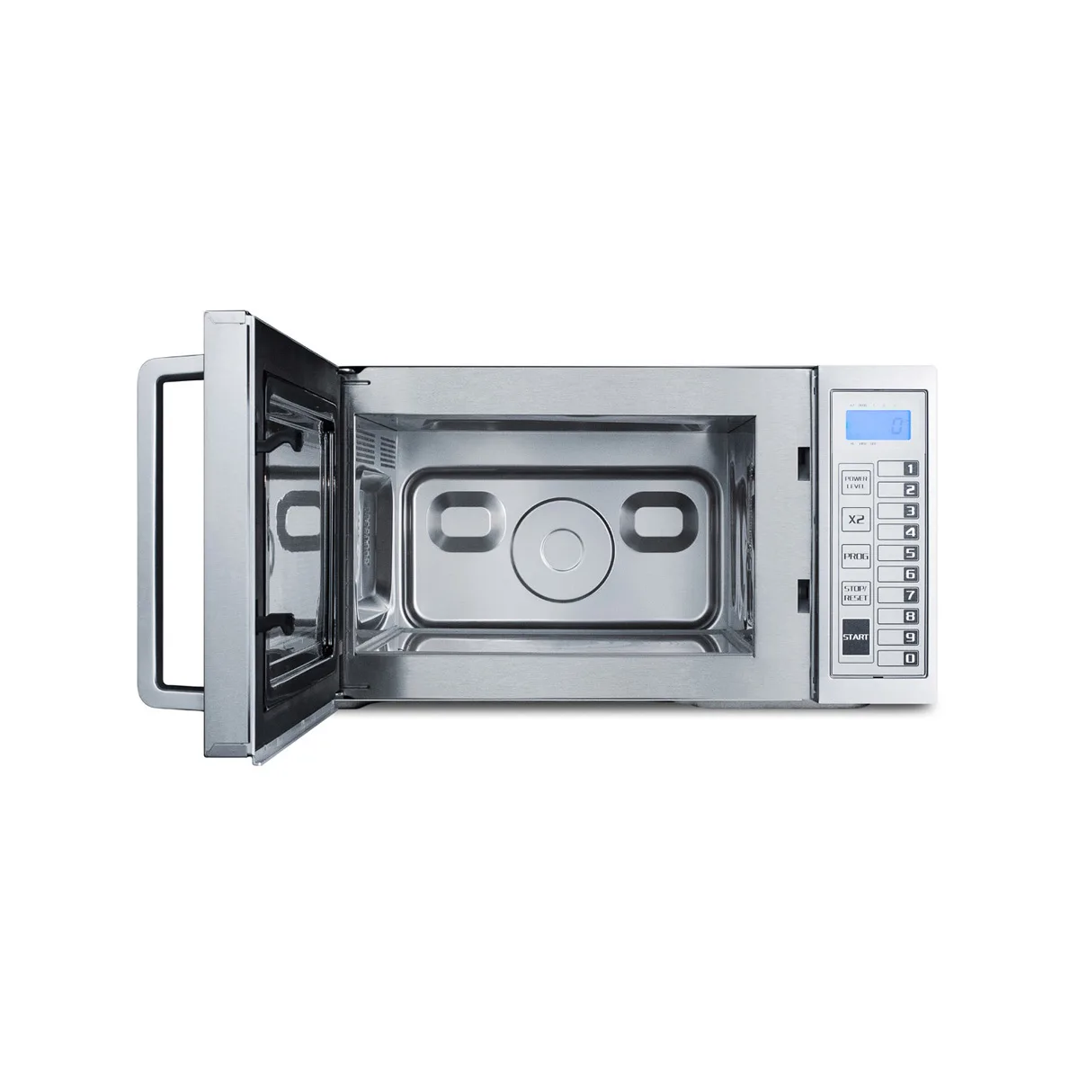Summit SCM1000SS 1000 Watts Countertop Microwave Oven, 0.9 cu. ft.