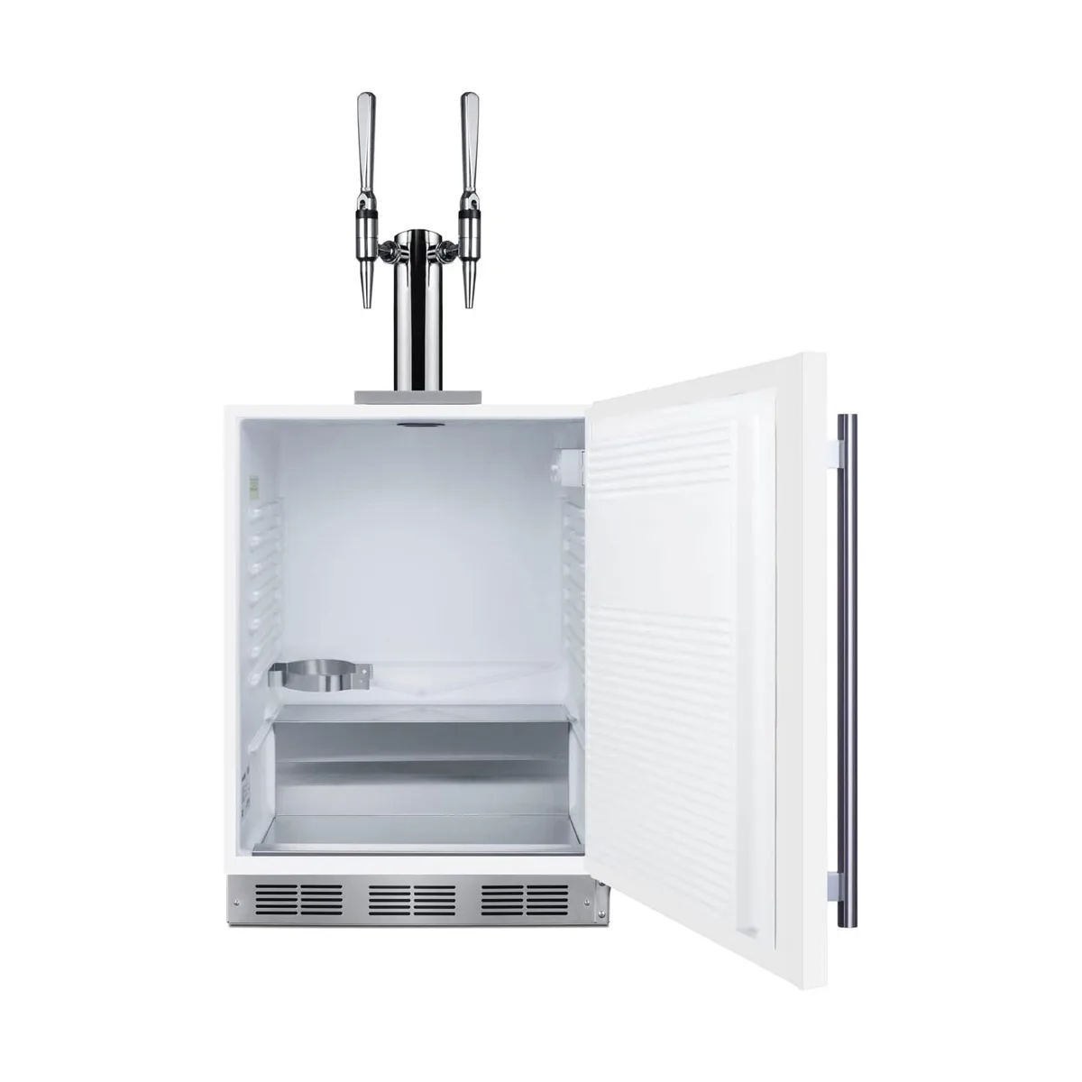 Summit SBC58WHBIADANCFTWIN 23" Draft Nitro Cold Brew Coffee Dispenser, ADA / White