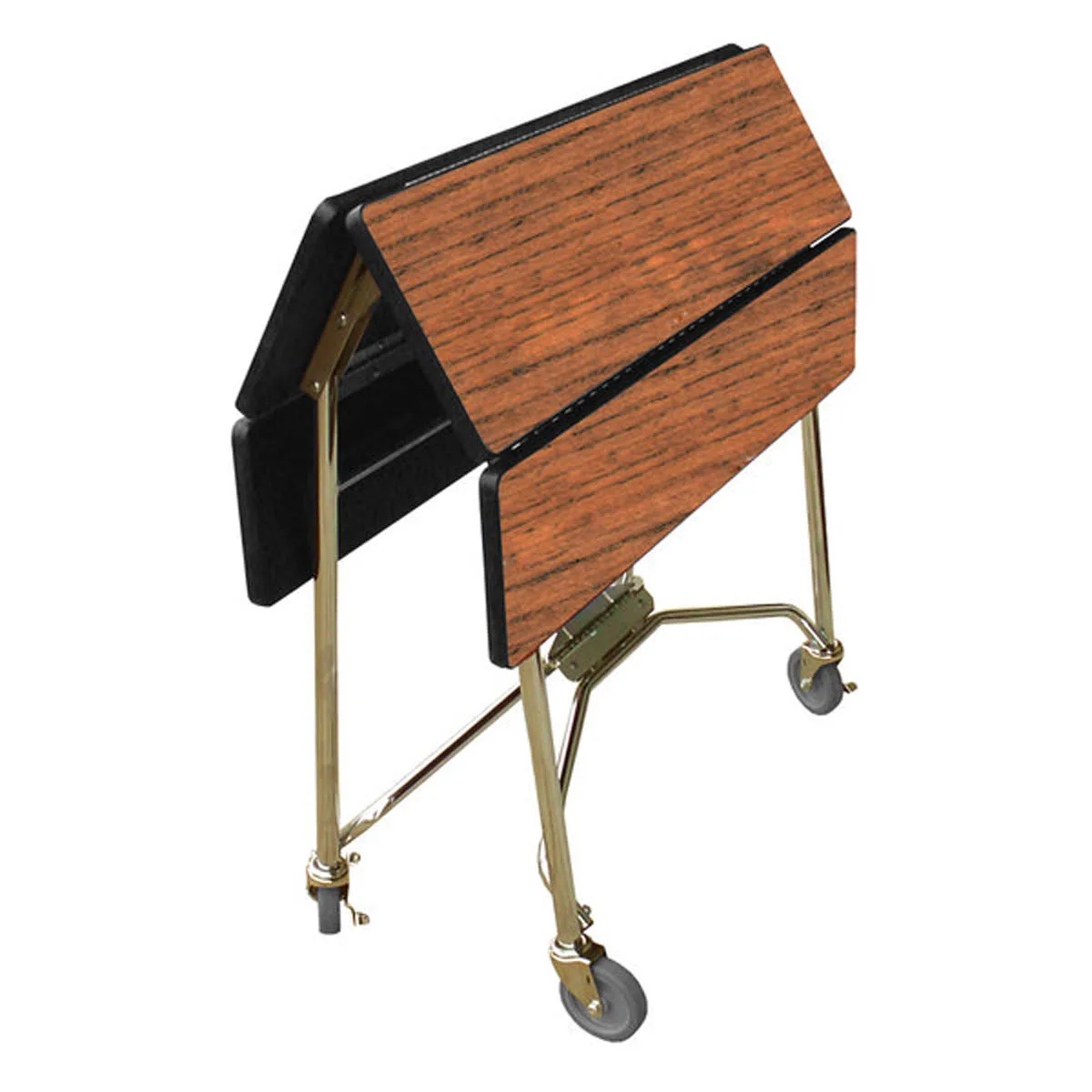Lakeside 416 Room Service Table, Folding, Square Top, Plastic Laminated Top, 36" x 36" x 30"H