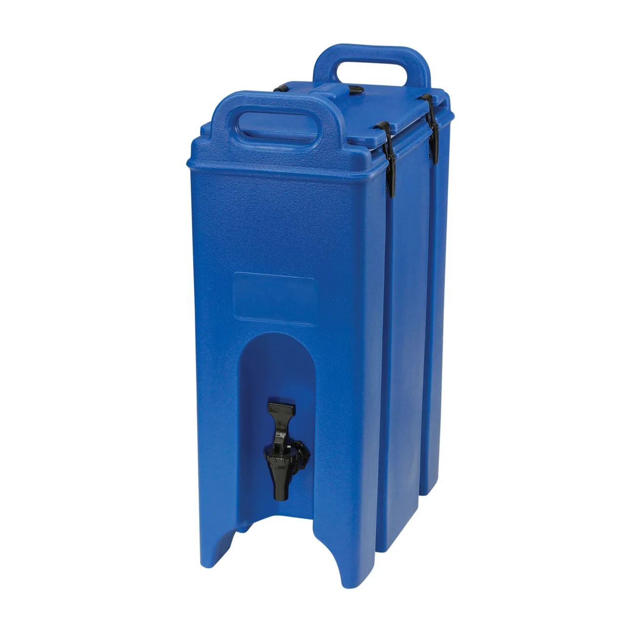 Cambro 500LCD186 Camtainer 4‑3/4‑Gallon Insulated Dispenser, 9W x 16½D x 24¼H, Navy Blue