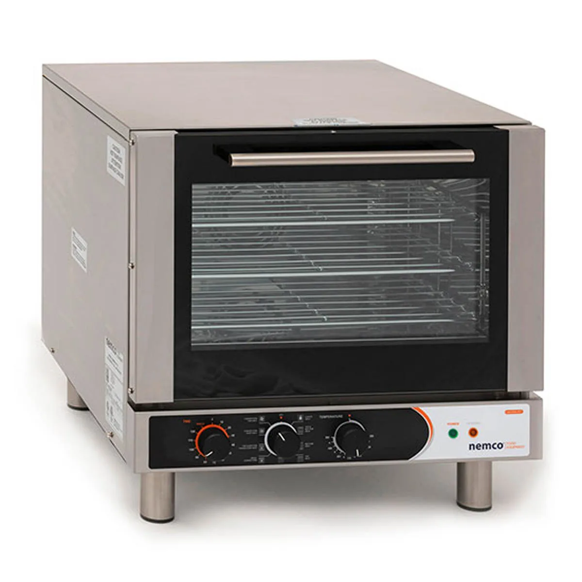 Nemco 6230 Half-Size Electric Convection Oven w/ Manual Controls, Single Deck
