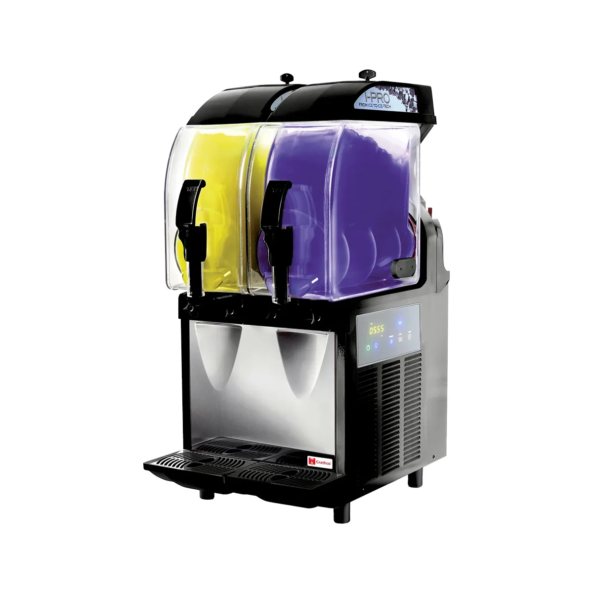 Crathco® I-PRO 2E W/ LIGHT Bowl Type Frozen Granita Dispenser w/2.9 gal - 920W/ 115V - Double