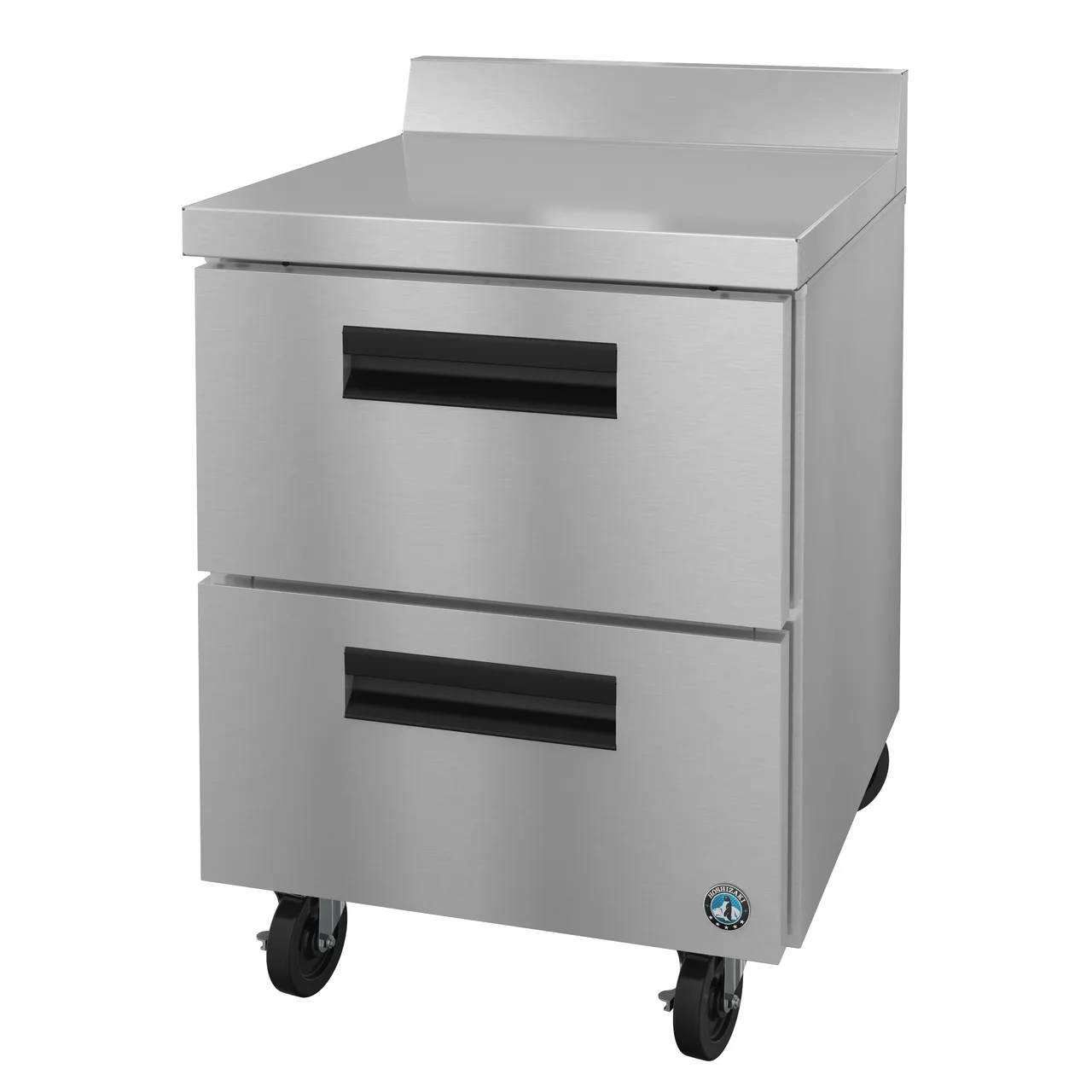 Hoshizaki WR27B-D2 27" 1-Section Worktop Refrigerator w/ 2 Drawers, 7.21 cu. ft.