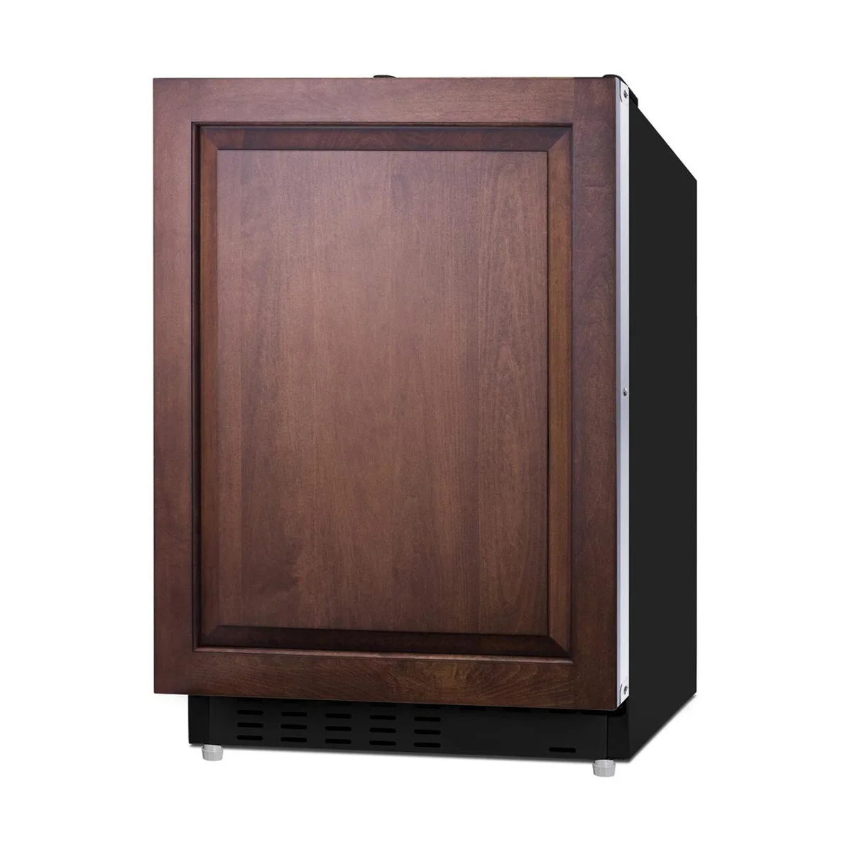 Summit ALRF49BIF 19" Undercounter Refrigerator Freezer in Black, w/ Panel Ready Door, 2.68 cu. ft.