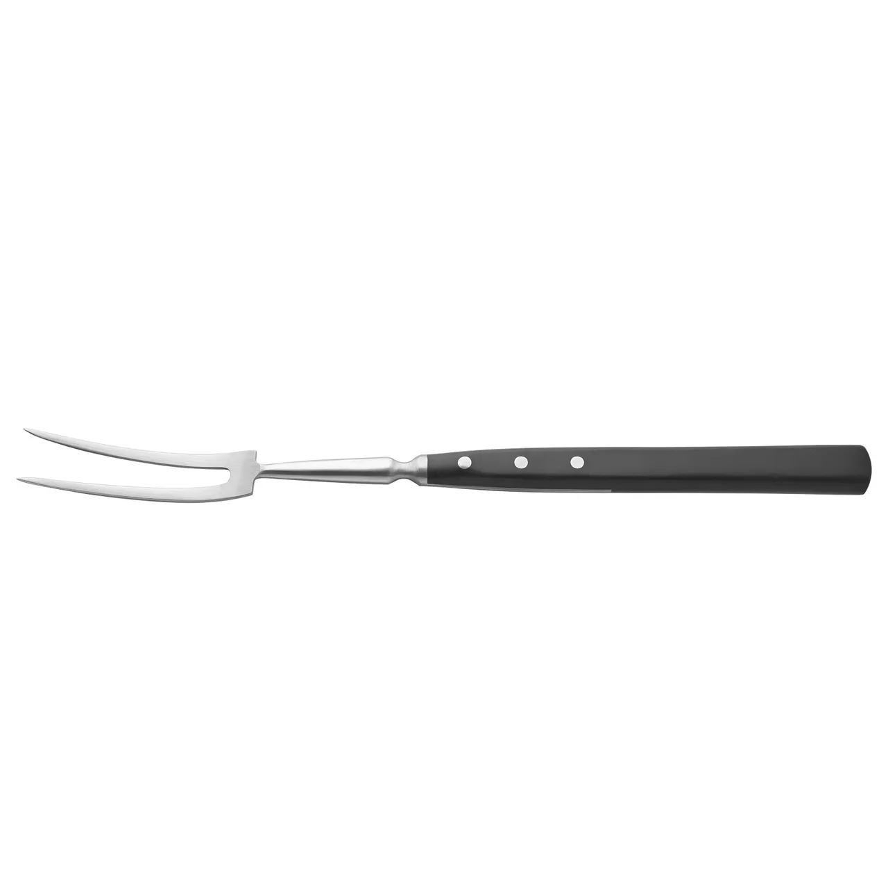 CAC China FKPS-518 Cook's Fork, 18" Overall Length, 5" Blade, POM Handle, Stainless Steel
