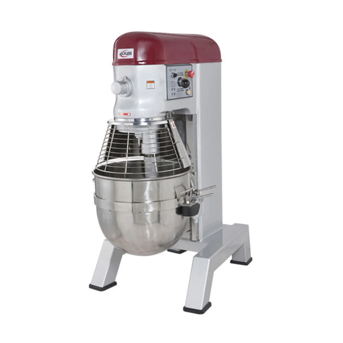 Axis AX-M80 Floor Model 80 qt Planetary Mixer with Timer, #12 HUB, 4-Speed, 4 hp