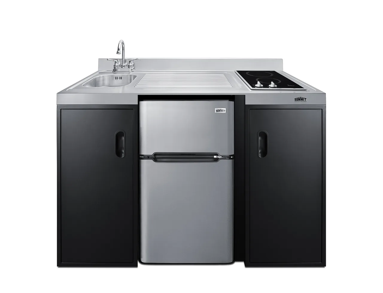 Summit CK55ADASINKL All-In-One Combination Kitchenette, 54" Wide