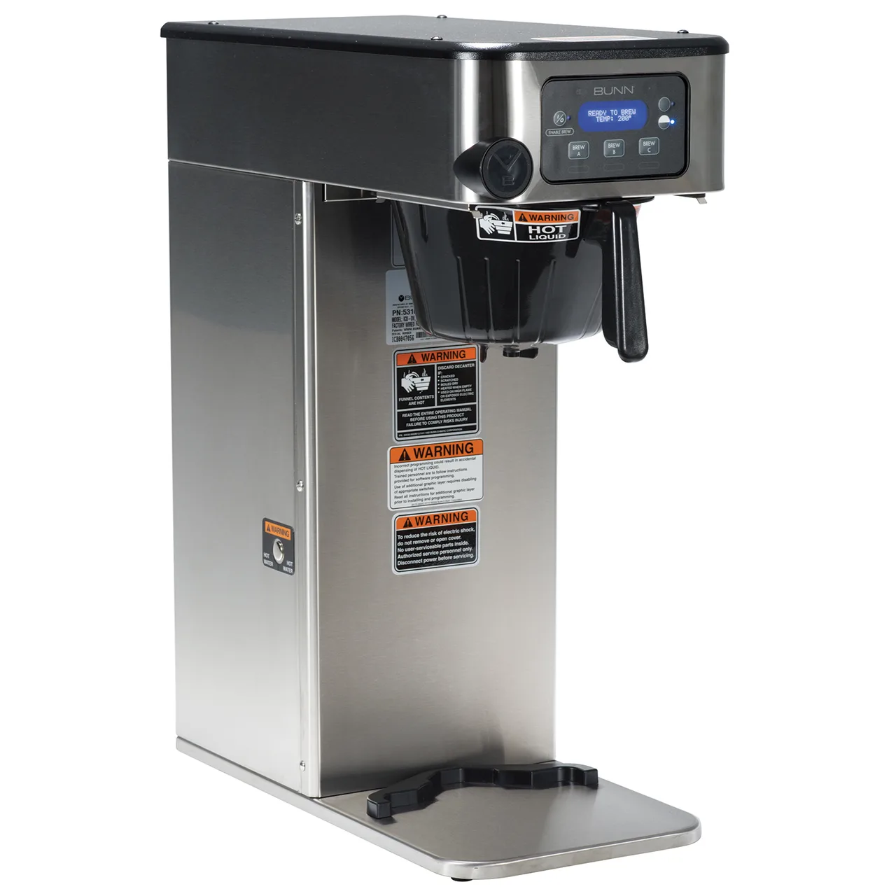 BUNN 53100.0100 Icb-Dv Automatic Coffee Brewer, Single