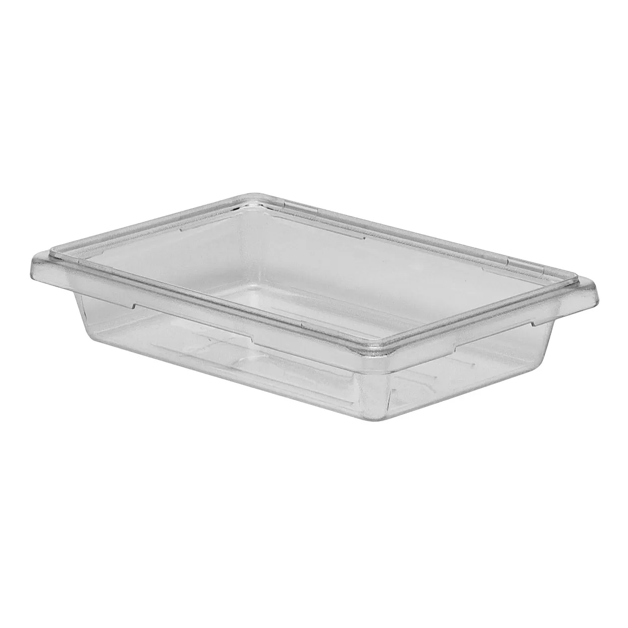 Cambro 12183CW135 Camwear Storage Box, 12" x 18" x 3.5" Polycarbonate, 1.75‑Gallon, NSF