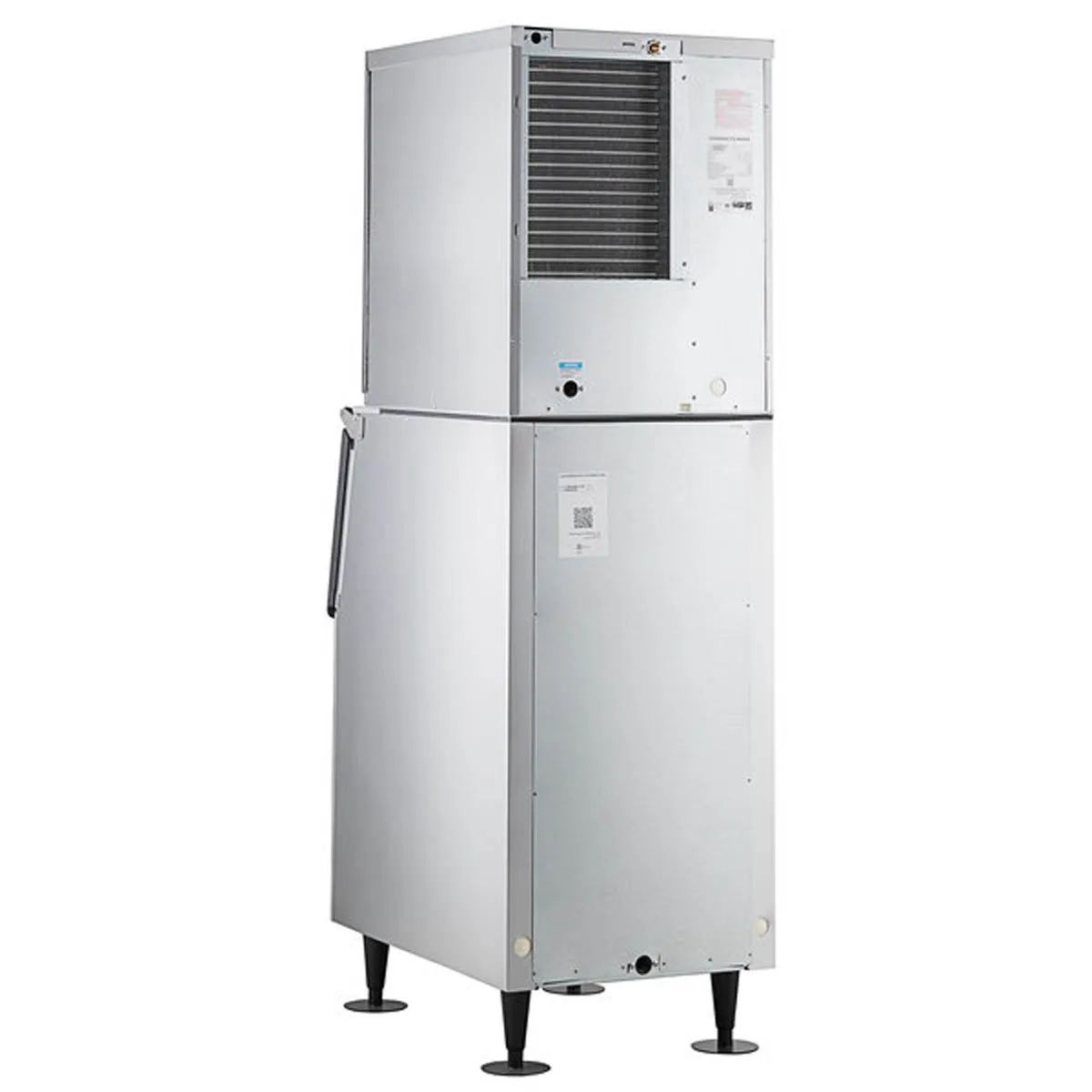 Hoshizaki KM-522MAK/B-300SF Air Cooled Crescent 548 lb Ice Machine with Bin, 300 lb Storage