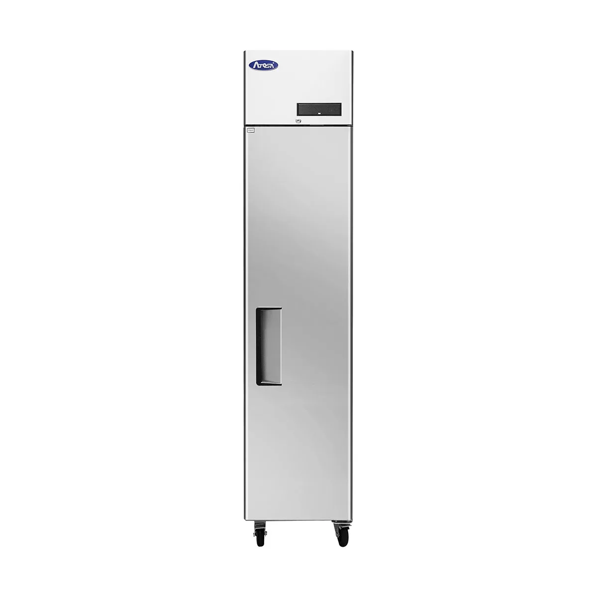 Atosa USA MBF15FSGRL 17-7/10" 1-Solid Door Reach-In Freezer, Top Mounted, 13 cu. ft., Stainless Steel
