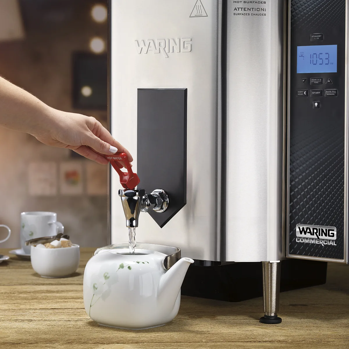 Waring WWB10G  Low-volume Hot Water Boiler - 10 Gallon, 120V, 1800W