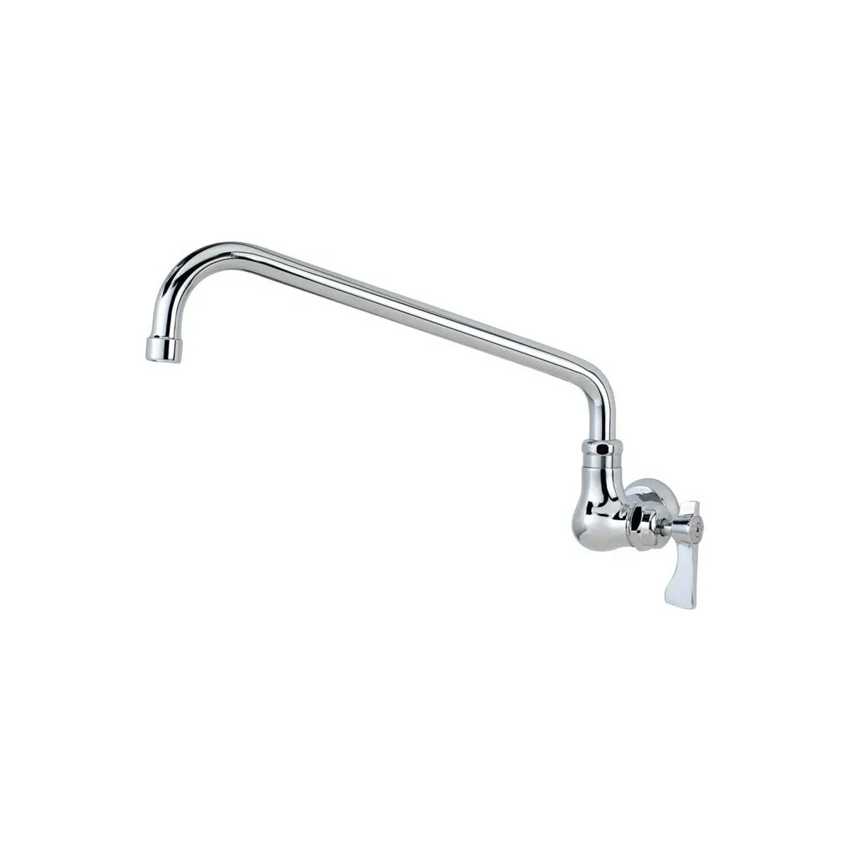 Krowne 16-171L Krowne Royal Series Single Wall Mount Faucet, 12" Swing Spout