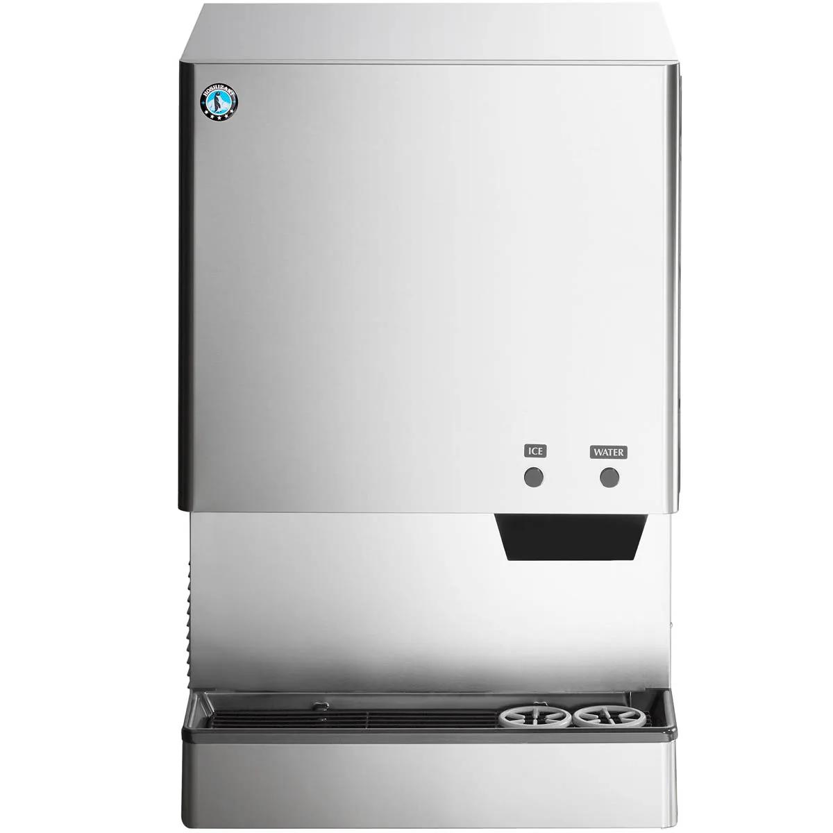 Hoshizaki DCM-300BAH 26" Countertop Nugget 321 lb Ice & Water Dispenser, Air Cooled, 40 lb Bin