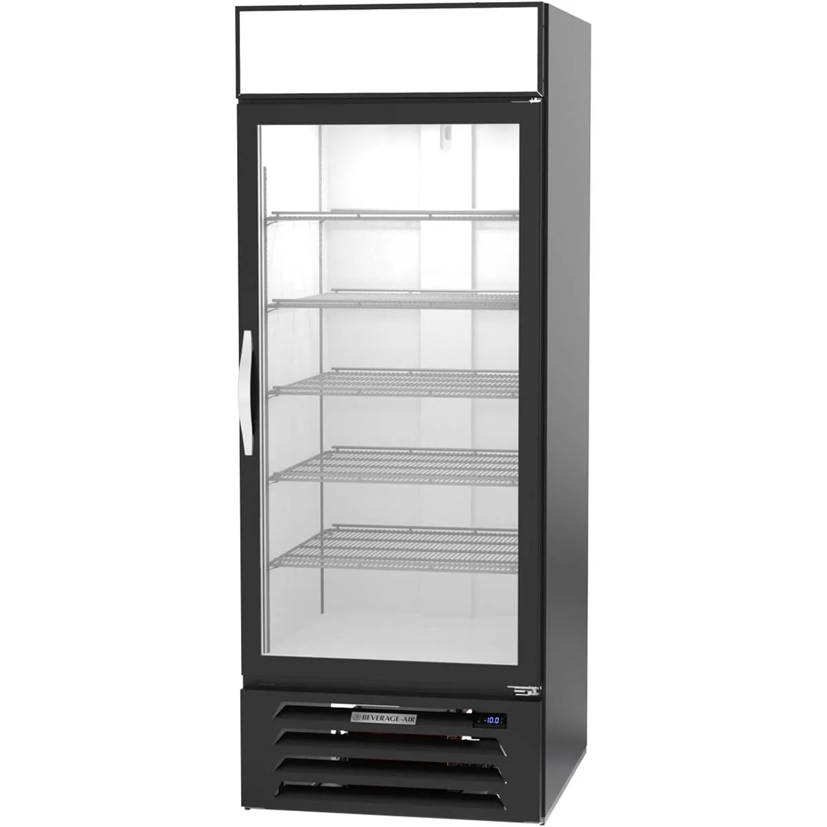 Beverage Air MMR27HC-1-B-WINE 30" Glass Door Wine Merchandiser, Single Temperature, 25.97 cu. ft.
