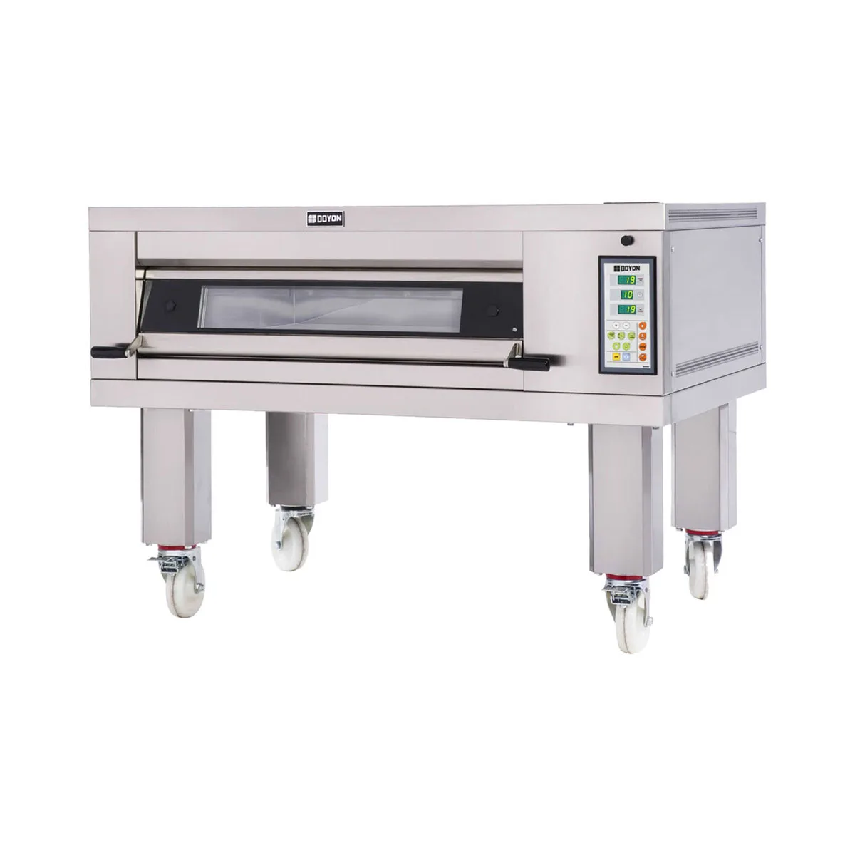 Doyon 2T1 54" Electric Artisan Stone Single-Deck Oven w/ Stone Heart Deck, 2-Pan Capacity