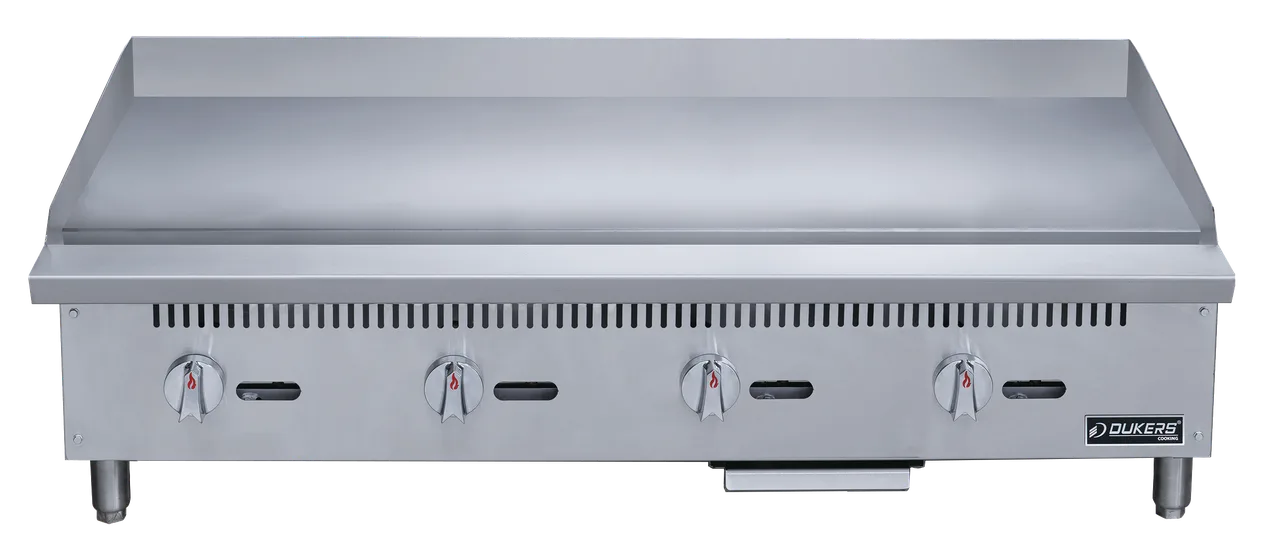 Dukers Appliance Co DCGT48 Countertop Gas Griddle