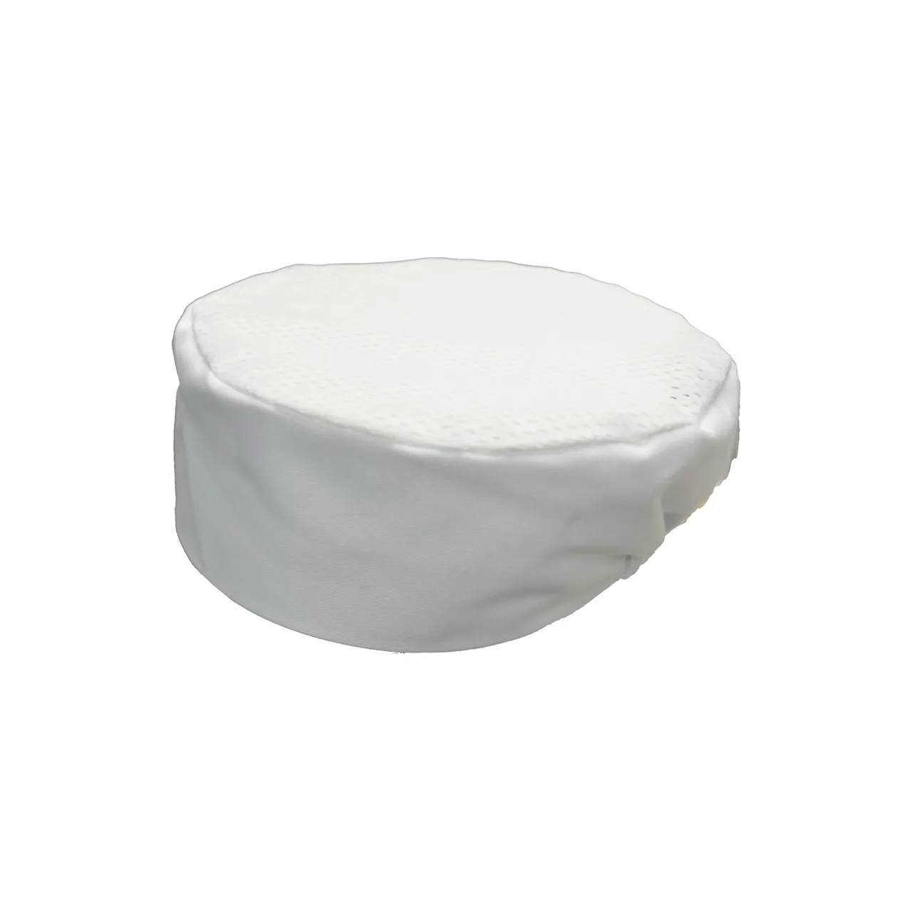 CAC China APHT-1WM Chef's Pride Pillbox Chef Hat, 3-1/2" Height, Small/Medium, Classic White